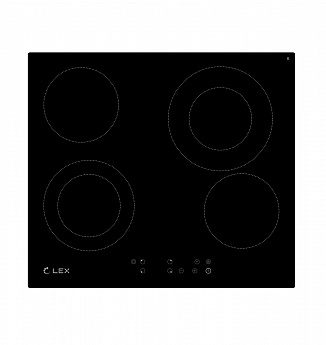 картинка Варочная панель Lex EVH 642-1 BL черный 